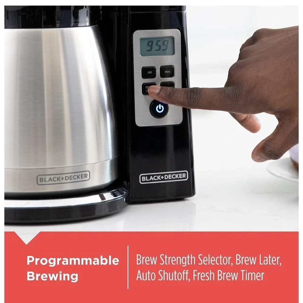 BLACK+DECKER 12 cup